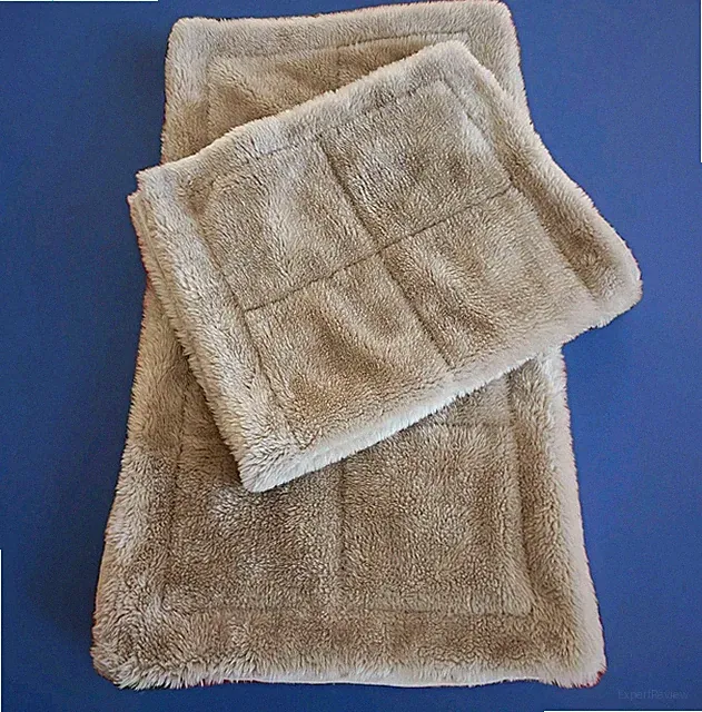 2 Pottery Barn Faux Fur Shearling King Shams Stone Gray Cozy Fluffy Soft Zip EUC