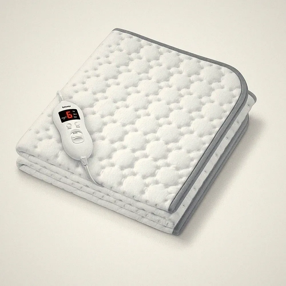 Heated Mattress Pad with 8 Temperature Settings & Ultra-Soft Fleece, 59" x 31.5"