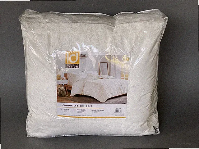 Shaggy Faux Fur Comforter Sham Bed Set Ultra Soft Ivory White Teen Room Twin NEW